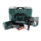 Taladro percutor a batería Metabo SBE 18 LTX 18 V 24 Nm + 1x batería LiHD 8,0 Ah + cargador + MetaLoc
