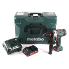 Metabo SB 18 LTX Taladro percutor a batería Impulse 18 V 110 Nm + 1x batería LiHD 4,0 Ah + cargador + MetaLoc