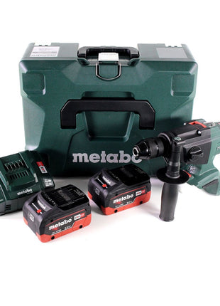 Perceuse à percussion sur batterie Metabo SBE 18 LTX 18 V 24 Nm + 2x batterie LiHD 8,0 Ah + chargeur + MetaLoc