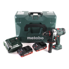 Metabo SB 18 LTX Impuls taladro percutor a batería 18 V 110 Nm + 2 baterías LiHD 4,0 Ah + cargador + MetaLoc