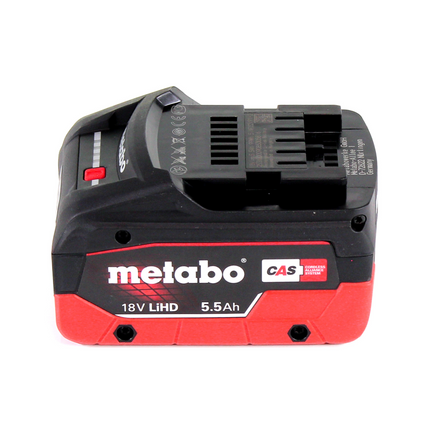 Metabo SB 18 LTX Impuls taladro percutor a batería 18 V 110 Nm + 1x batería LiHD 5,5 Ah + MetaLoc - sin cargador