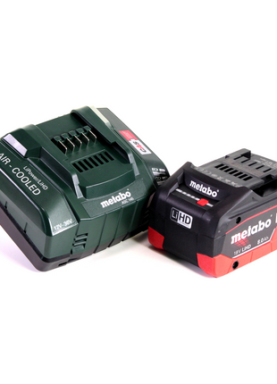 Metabo SB 18 LTX Impuls taladro percutor a batería 18 V 110 Nm + 1x batería LiHD 8,0 Ah + cargador + MetaLoc