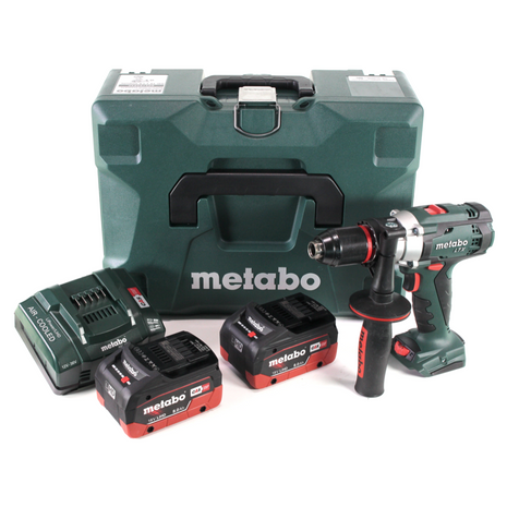 Metabo SB 18 LTX Impuls Akku Schlagbohrschrauber 18 V 110 Nm + 2x LiHD Akku 8,0 Ah + Ladegerät + MetaLoc