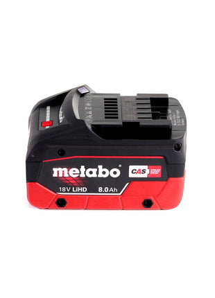 Perceuse à percussion sans fil Metabo SB 18 L BL 18 V 60 Nm sans balai + 1x batterie LiHD 8,0 Ah + MetaLoc - sans chargeur