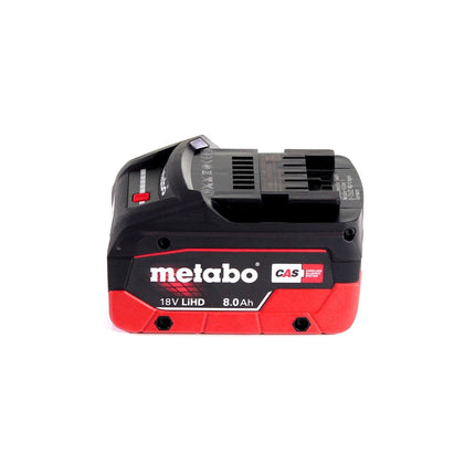 Taladro percutor a batería Metabo SB 18 L BL 18 V 60 Nm sin escobillas + 1x batería LiHD 8,0 Ah + MetaLoc - sin cargador