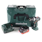 Perceuse à percussion sans fil Metabo SB 18 L BL 18 V 60 Nm sans balai + 1x batterie LiHD 8,0 Ah + MetaLoc - sans chargeur