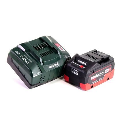 Taladro percutor a batería Metabo SB 18 L BL 18 V 60 Nm sin escobillas + 1x batería LiHD 8,0 Ah + cargador + MetaLoc