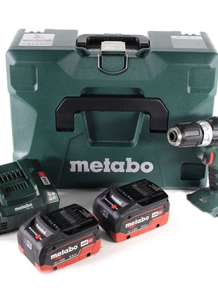 Metabo SB 18 L BL Akku Schlagbohrschrauber 18 V 60 Nm Brushless + 2x LiHD Akku 8,0 Ah + Ladegerät + MetaLoc