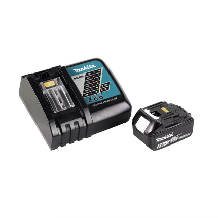 Taladro percutor inalámbrico Makita DHP 456 RT1J 18 V 50 Nm + Makpac + 1x batería 5,0Ah + cargador