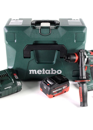 Metabo BS 18 LTX-3 BL QI taladro atornillador a batería 18 V 120 Nm sin escobillas + 1x batería LiHD 5,5 Ah + cargador + MetaLoc