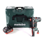 Metabo BS 18 LTX-3 BL QI taladro atornillador a batería 18 V 120 Nm sin escobillas + 1x batería LiHD 8,0 Ah + MetaLoc - sin cargador