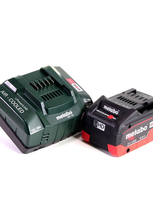 Metabo BS 18 LTX-3 BL QI taladro atornillador a batería 18 V 120 Nm sin escobillas + 1x batería LiHD 8,0 Ah + cargador + MetaLoc