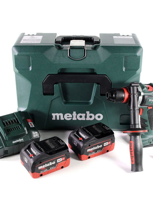 Metabo BS 18 LTX-3 BL QI taladro atornillador a batería 18 V 120 Nm sin escobillas + 2 baterías LiHD 8,0 Ah + cargador + MetaLoc