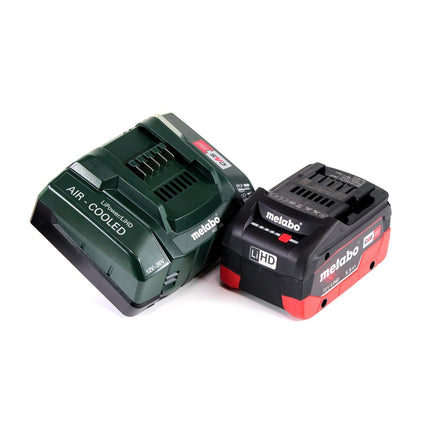 Metabo SB 18 LTX-3 BL QI taladro percutor a batería 18 V 120 Nm sin escobillas + 1x batería LiHD 5,5 Ah + cargador + metaBOX