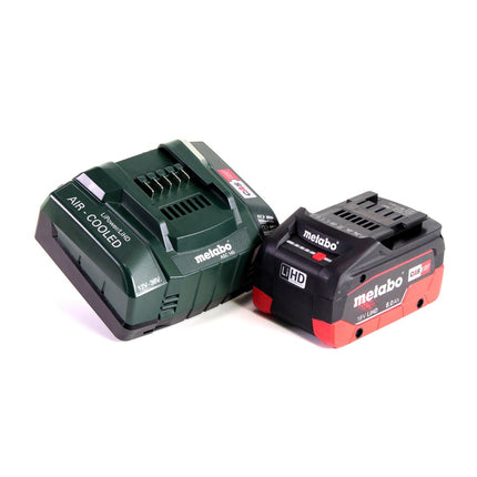 Metabo SB 18 LTX-3 BL QI taladro percutor a batería 18 V 120 Nm sin escobillas + 1x batería LiHD 8,0 Ah + cargador + metaBOX