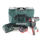 Metabo SB 18 LTX-3 BL QI taladro percutor a batería 18 V 120 Nm sin escobillas + 1x batería LiHD 8,0 Ah + cargador + metaBOX