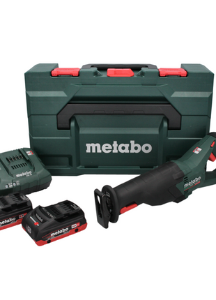 Metabo SSE 18 LTX BL Akku Säbelsäge Reciprosäge 18 V Brushless + 2x Akku 4,0 Ah + Ladegerät + metaBOX - Toolbrothers