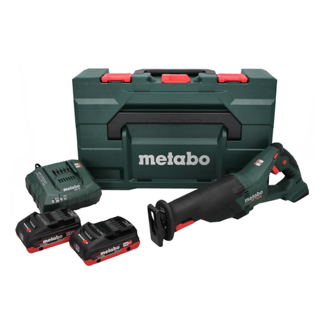 Metabo SSE 18 LTX BL Akku Säbelsäge Reciprosäge 18 V Brushless + 2x Akku 4,0 Ah + Ladegerät + metaBOX - Toolbrothers