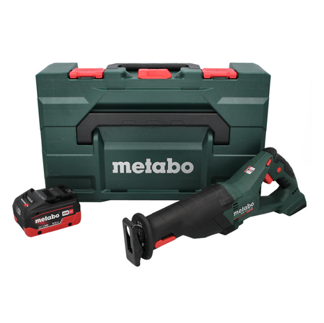 Metabo SSE 18 LTX BL Akku Säbelsäge Reciprosäge 18 V Brushless + 1x Akku 8,0 Ah + metaBOX - ohne Ladegerät - Toolbrothers