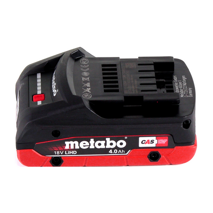 Metabo SE 18 LTX 4000 atornillador para construcción en seco a batería 18 V 7 Nm 1/4" + 1x batería LiHD 4,0 Ah + MetaLoc - sin cargador