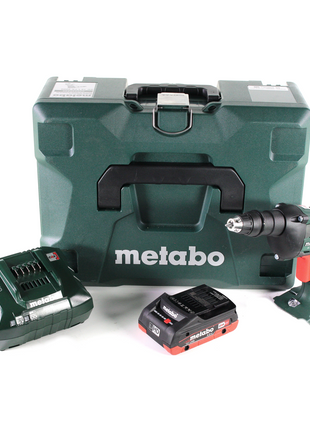 Metabo SE 18 LTX 4000 atornillador para obra seca a batería 18 V 7 Nm 1/4" + 1x batería LiHD 4,0 Ah + cargador + MetaLoc