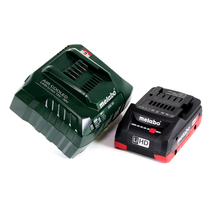 Metabo SE 18 LTX 4000 atornillador para obra seca a batería 18 V 7 Nm 1/4" + 1x batería LiHD 4,0 Ah + cargador + MetaLoc