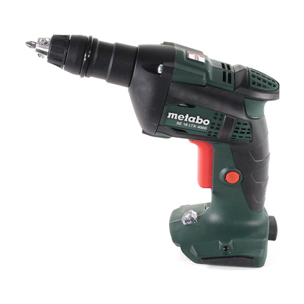 Metabo SE 18 LTX 4000 atornillador para construcción en seco a batería 18 V 7 Nm 1/4" + 2 baterías LiHD 4,0 Ah + cargador + MetaLoc