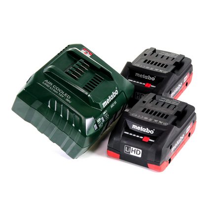Metabo SE 18 LTX 4000 atornillador para construcción en seco a batería 18 V 7 Nm 1/4" + 2 baterías LiHD 4,0 Ah + cargador + MetaLoc