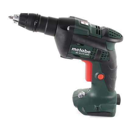 Metabo SE 18 LTX 4000 atornillador para obras en seco a batería 18 V 7 Nm 1/4" + 1x batería LiHD 5,5 Ah + cargador + MetaLoc