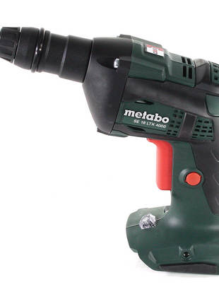 Metabo SE 18 LTX 4000 atornillador para obras en seco a batería 18 V 7 Nm 1/4" + 2x batería LiHD 5,5 Ah + cargador + MetaLoc