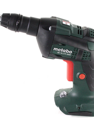 Metabo SE 18 LTX 4000 atornillador para construcción en seco a batería 18 V 7 Nm 1/4" + 1x batería LiHD 8,0 Ah + MetaLoc - sin cargador