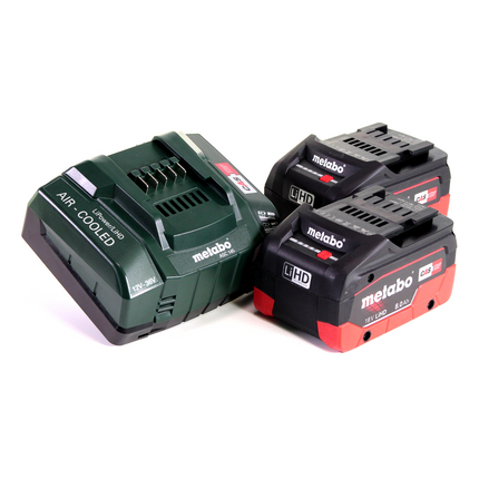 Metabo SE 18 LTX 4000 atornillador para obras en seco a batería 18 V 7 Nm 1/4" + 2x batería LiHD 8,0 Ah + cargador + MetaLoc