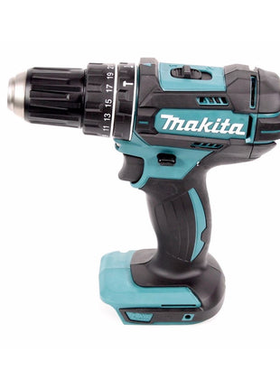 Taladro percutor inalámbrico Makita DHP 482 SFTK 18 V 62 Nm + 1x batería 3,0 Ah + cargador + set de accesorios 101 piezas + estuche