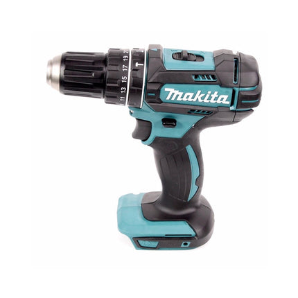 Taladro percutor inalámbrico Makita DHP 482 SFTK 18 V 62 Nm + 1x batería 3,0 Ah + cargador + set de accesorios 101 piezas + estuche