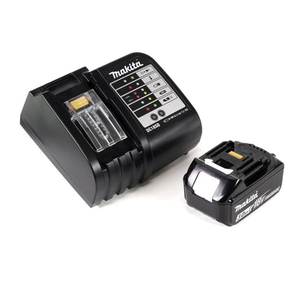 Taladro percutor inalámbrico Makita DHP 485 SFTK 18 V 50 Nm sin escobillas + 1x batería 3,0 Ah + cargador + set de accesorios 101 piezas + estuche