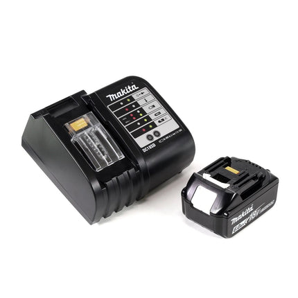 Taladro percutor inalámbrico Makita DHP 485 SGTK 18 V 50 Nm sin escobillas + 1x batería 6,0 Ah + cargador + set de accesorios 101 piezas + estuche