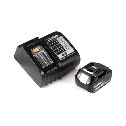 Taladro percutor inalámbrico Makita DHP 456 SGTK 18 V 50 Nm + 1x batería 6,0 Ah + cargador + set de accesorios 101 piezas + estuche