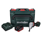 Roedor de batería Metabo NIV 18 LTX BL 1.6 Roedor sin escobillas de 18 V + 1x batería LiHD 5,5 Ah + cargador + metaBOX