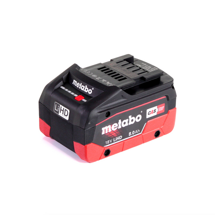 Lima de banda de batería Metabo BF 18 LTX 90 18 V 90 mm + 1x batería LiHD 8,0 Ah - sin cargador