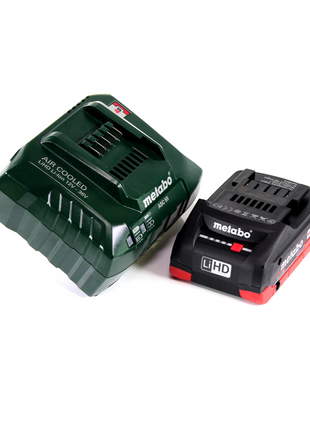 Metabo PA 14.4-18 LED-USB Akku Power Adapter Basis Set mit 1x LiHD Akku 4,0 Ah + Ladegerät ASC55