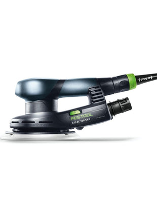 Festool ETS EC 150/5 EQ-Plus Exzenterschleifer 400 W 150 mm Brushless + 250x Schleifscheibe + 2x Protection Pad + Interface Pad + systainer - Toolbrothers