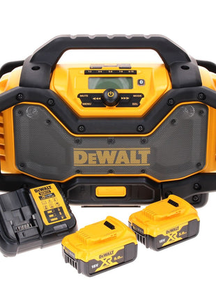 Radio à batterie DeWalt DCR 027 P1 DAB+ 10,8-18,0 V + 2x batteries 5,0 Ah + chargeur