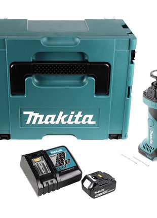 Makita DCO 180 RG1J Akku Rotationsschneider 18 V 30.000 U/min + 1x Akku 6,0 Ah + Ladegerät + Makpac