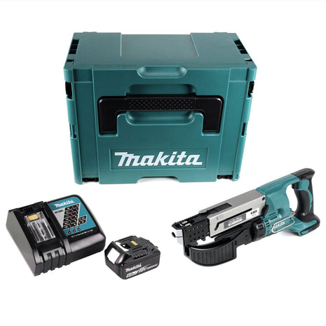 Makita DFR 550 RG1J Wkrętarka akumulatorowa 18 V 25 - 55 mm + 1x akumulator 6,0 Ah + ładowarka + Makpac