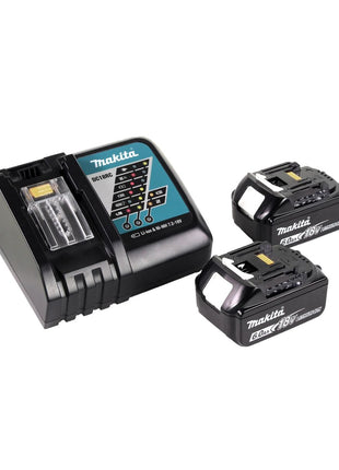 Makita DFR 550 RGJ Akku Magazinschrauber 18 V 25 - 55 mm + 2x Akku 6,0 Ah + Ladegerät + Makpac