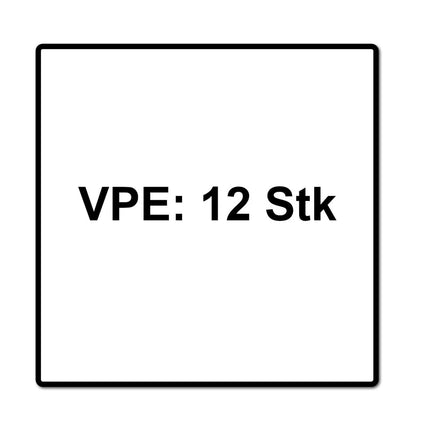 Cinta adhesiva de papel kraft Meisterling 50 mm x 25 m 12 piezas (12x 006300000110) cinta adhesiva de dispersión acrílica