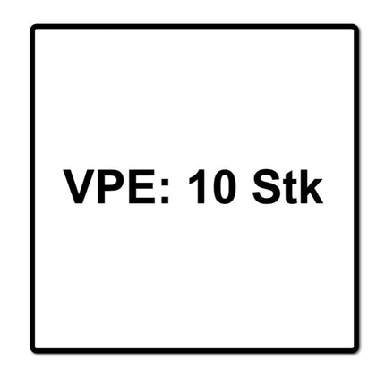 Cinta adhesiva de papel kraft Meisterling 60 mm x 25 m 10 piezas (10x 006300000120) cinta adhesiva de dispersión acrílica