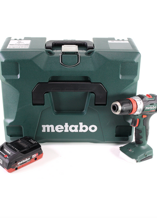 Taladro atornillador a batería Metabo BS 18 L BL Q 18 V 60 Nm sin escobillas + 1 batería LiHD de 4,0 Ah + MetaLoc - sin cargador