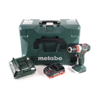 Taladro atornillador a batería Metabo BS 18 L BL Q 18 V 60 Nm sin escobillas + MetaLoc + 1 batería LiHD de 4,0 Ah + cargador