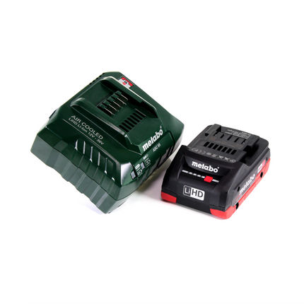 Taladro atornillador a batería Metabo BS 18 L BL Q 18 V 60 Nm sin escobillas + MetaLoc + 1 batería LiHD de 4,0 Ah + cargador